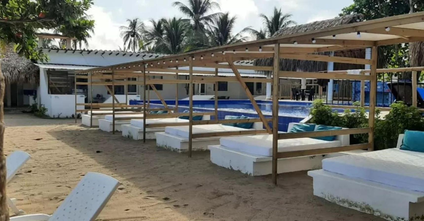Cabanas La Espanola Coveñas Buitenkant foto