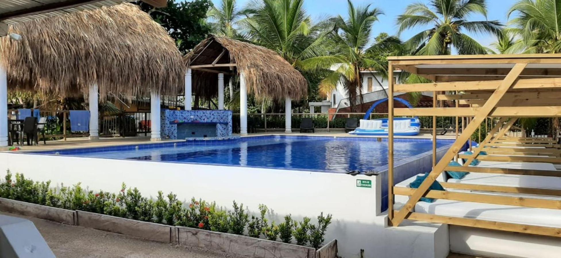 Cabanas La Espanola Coveñas Buitenkant foto